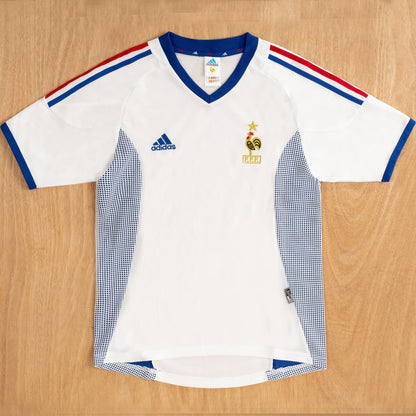 2002 Francia Visitante Versión Fan Selecciones Retro