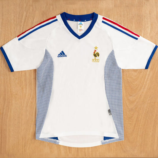 2002 Francia Visitante Versión Fan Selecciones Retro