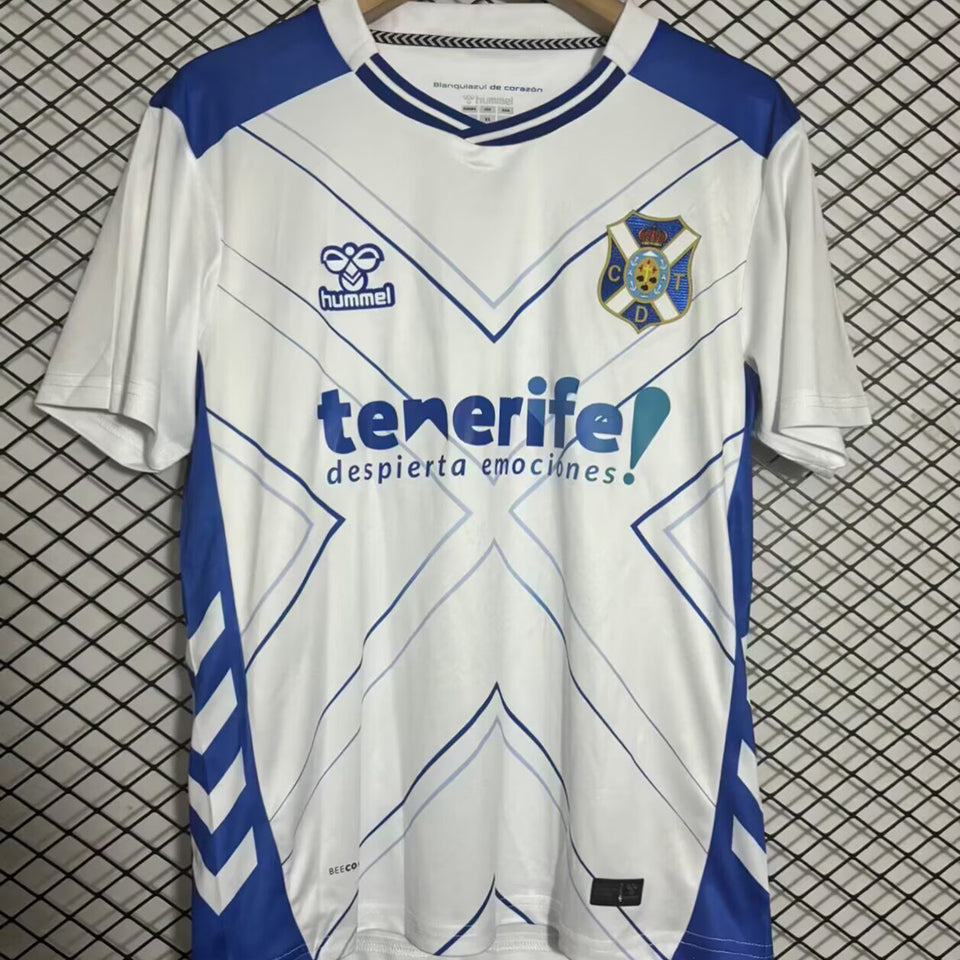jersey 2025/26 tenerife local manga corta versión fan