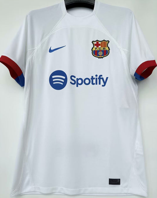 Jersey 2023/24 Barcelona Visitante Manga corta Versión Fan