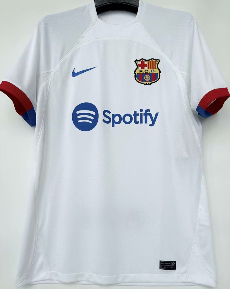Jersey 2023/24 Barcelona Visitante Manga corta Versión Fan