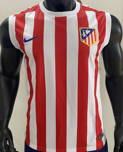 Jersey 2025/26 Atletico de Madrid Local Manga corta Versión Fan