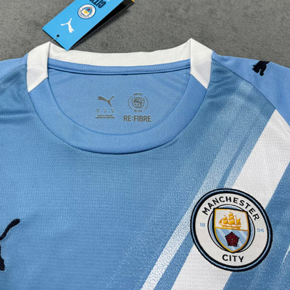 Jersey 2025/26 Manchester City Local Manga corta Mujer