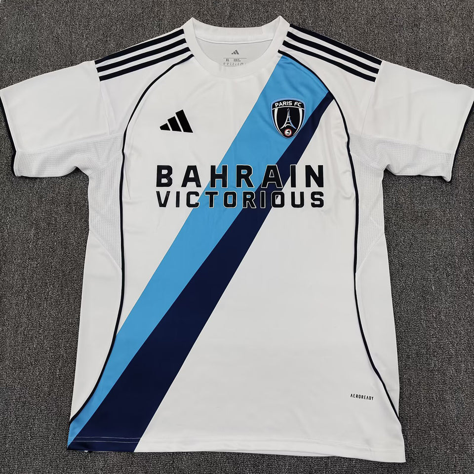 Jersey 2025/26 Paris FC Visitante Manga corta Versión Fan