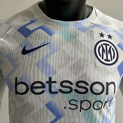 Jersey 2025/26 Inter Milan Visitante Manga larga Versión Jugador