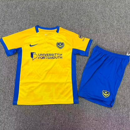 Jersey 2026/27 Portsmouth Visitante Manga corta Niño