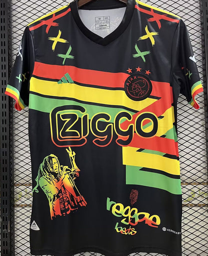 Jersey 2023/24 Ajax BOB  Marley Especial Manga corta Versión Fan