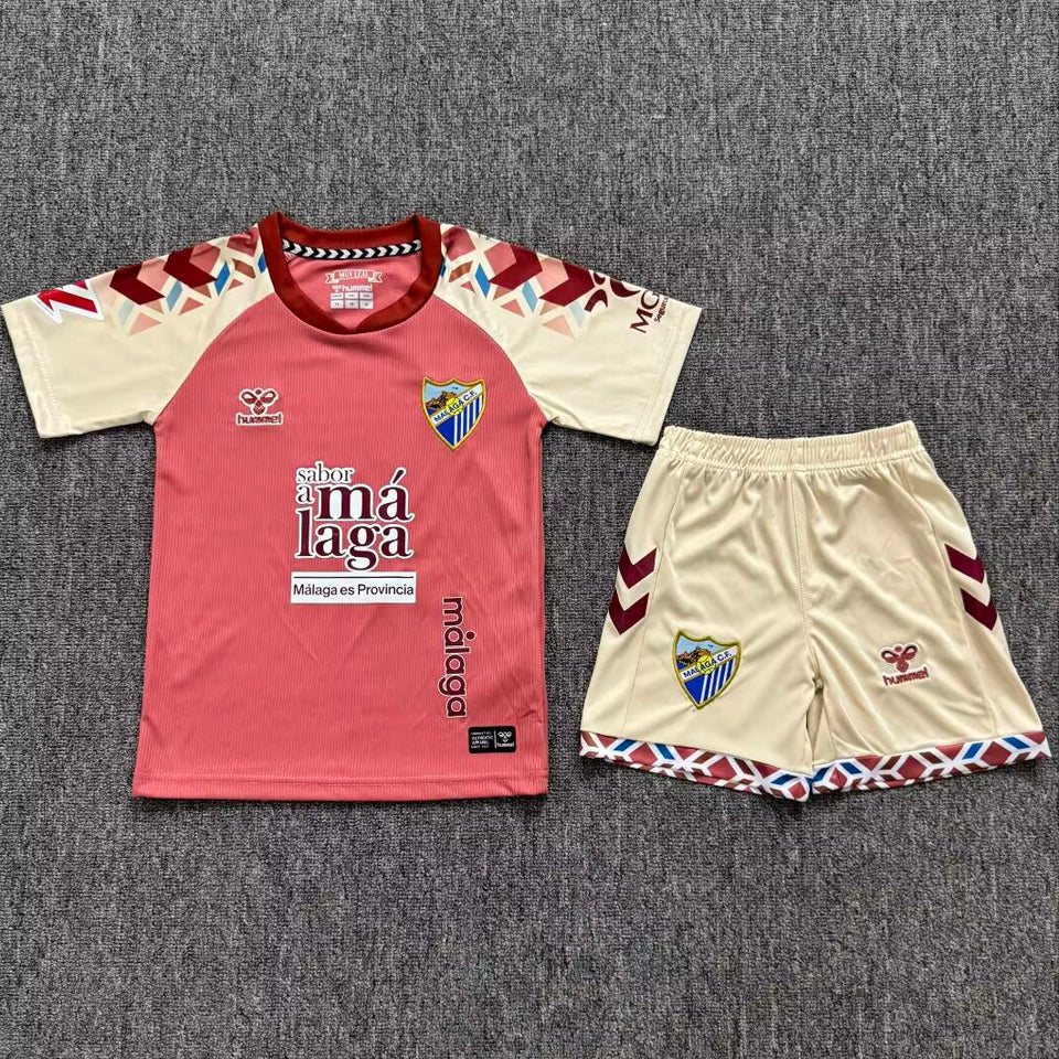 jersey 2026/27 malaga visitante manga corta niño