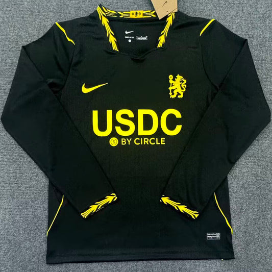Jersey 1026/27 Chelsea Visitante Manga larga Versión Fan