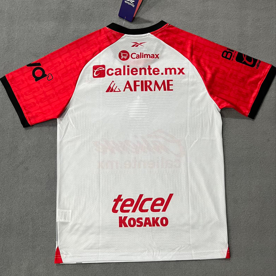 jersey 2026/27 tijuana visitante manga corta versión fan