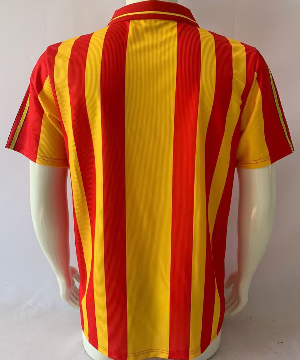 jersey 2000/2001 galatasaray local manga corta versión fan retro