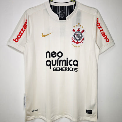 Jersey 2012 Corinthians Local Manga corta Versión Fan Retro