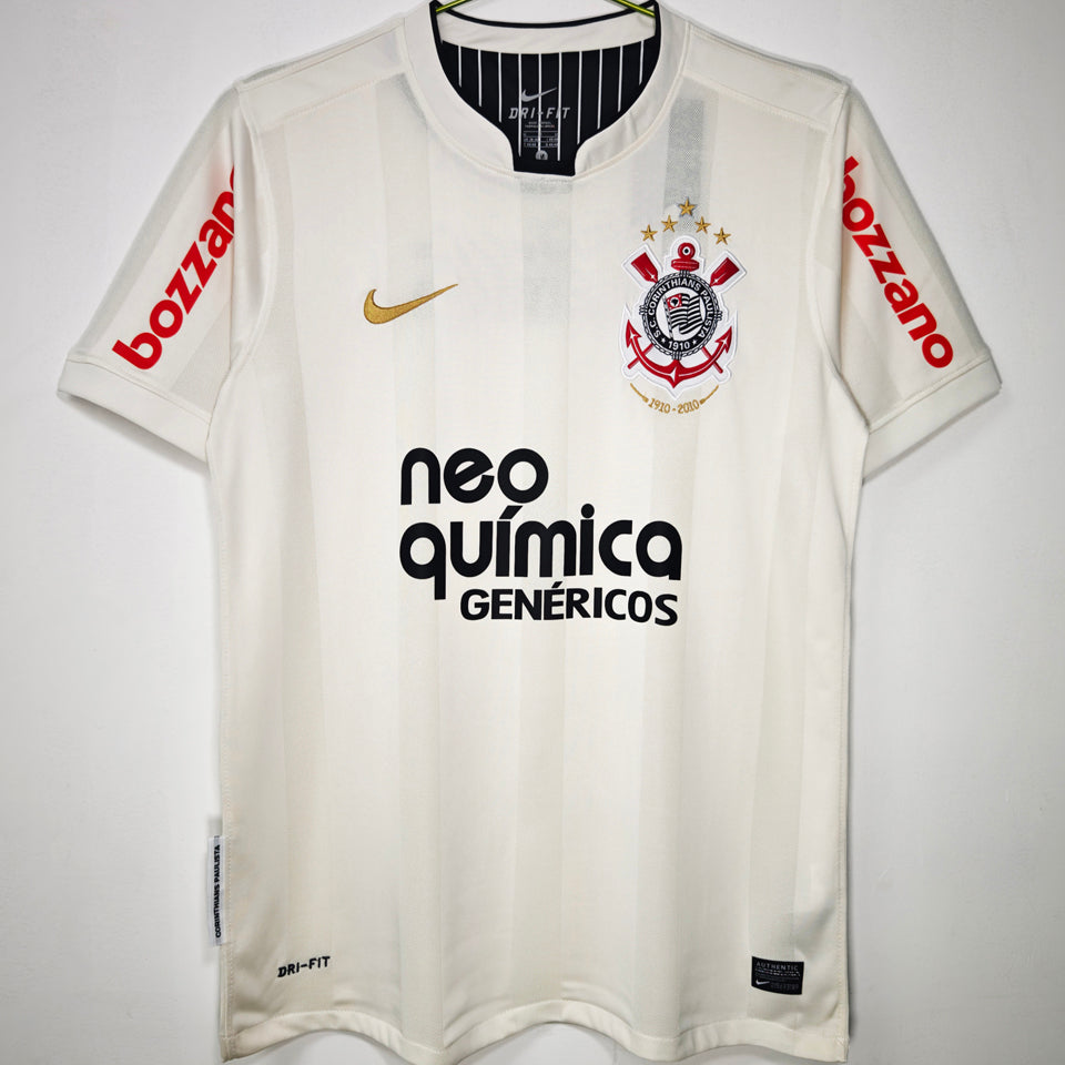 Jersey 2012 Corinthians Local Manga corta Versión Fan Retro