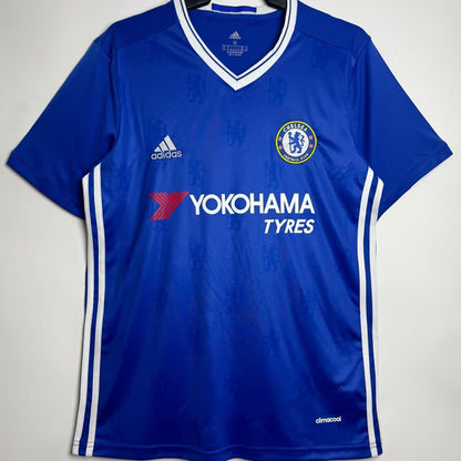 Jersey 2016/17 Chelsea Local Manga corta Versión Fan Retro