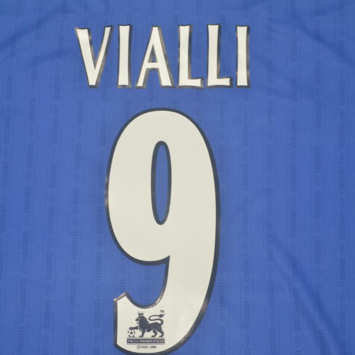 jersey 1995/97 chelsea local manga corta versión fan retro