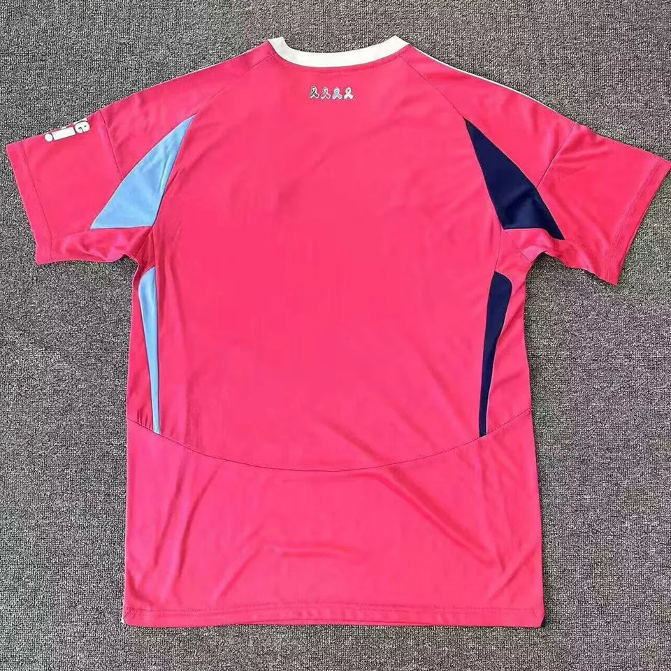 Jersey 2024/25 Schalke 04 Pink Especial Manga corta Versión Fan