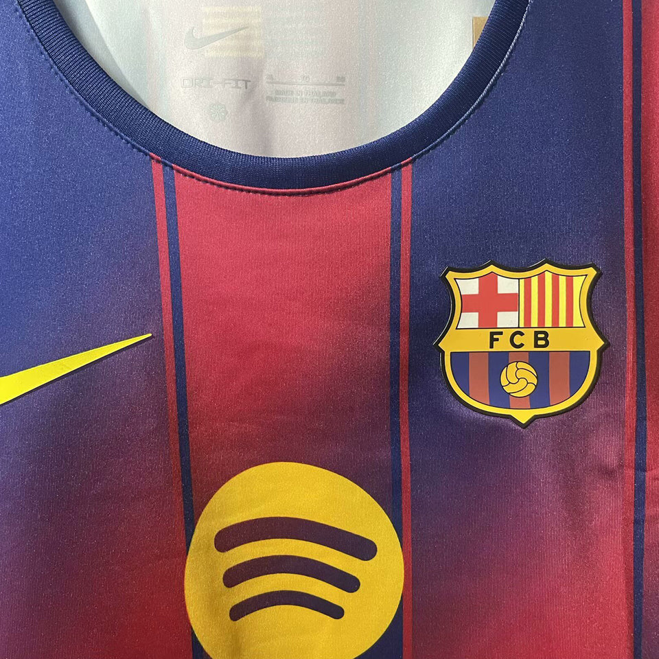 jersey 2025/26 barcelona local manga corta mujer