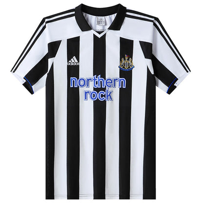 Jersey 2003/05 Newcastle Local Manga corta Versión Fan Retro