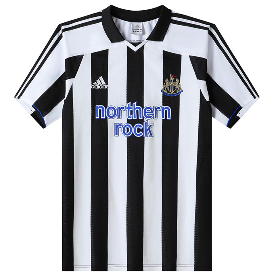 Jersey 2003/05 Newcastle Local Manga corta Versión Fan Retro