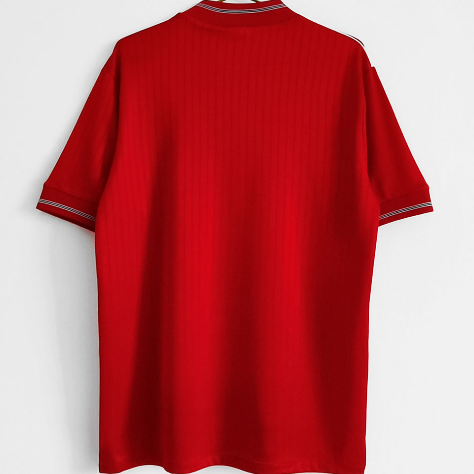 1984/1987 inglaterra visitante versión fan selecciones retro