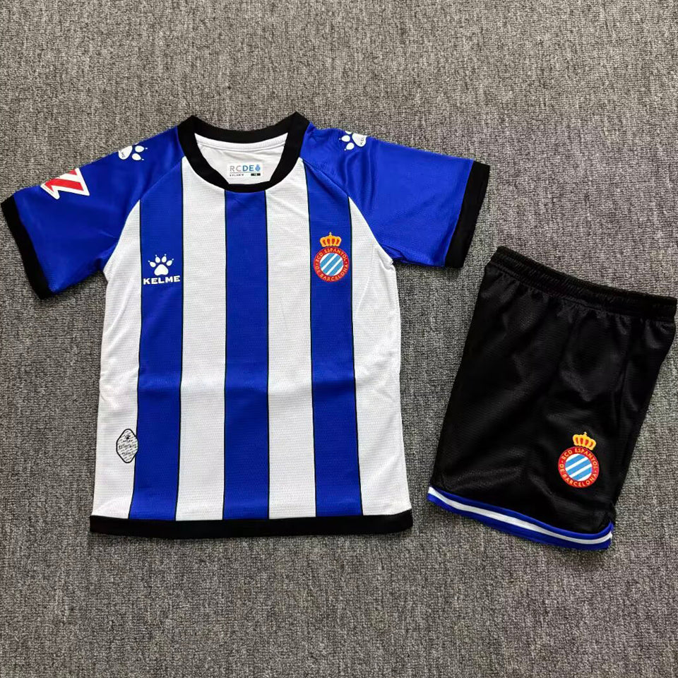jersey 2026/27 espanyol local manga corta niño