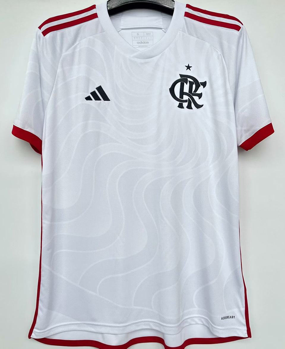 jersey 2024/25 flamengo visitante manga corta versión fan