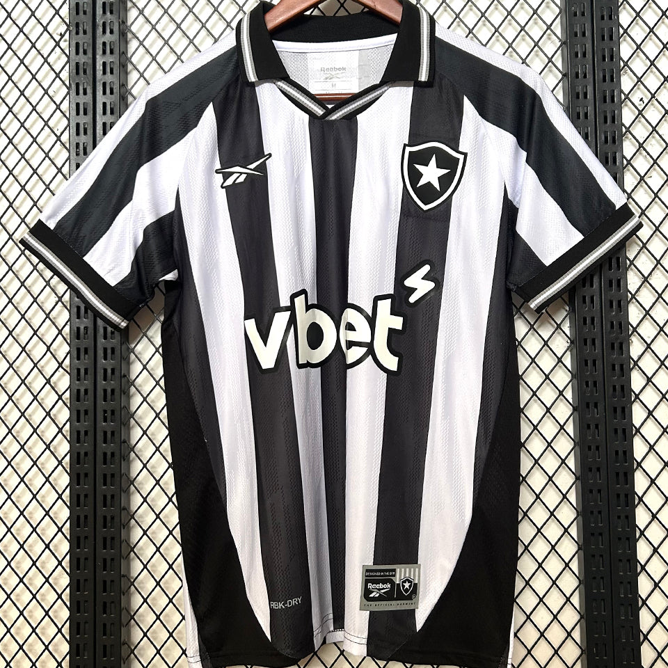 jersey 2025/26 botafogo local manga corta versión fan