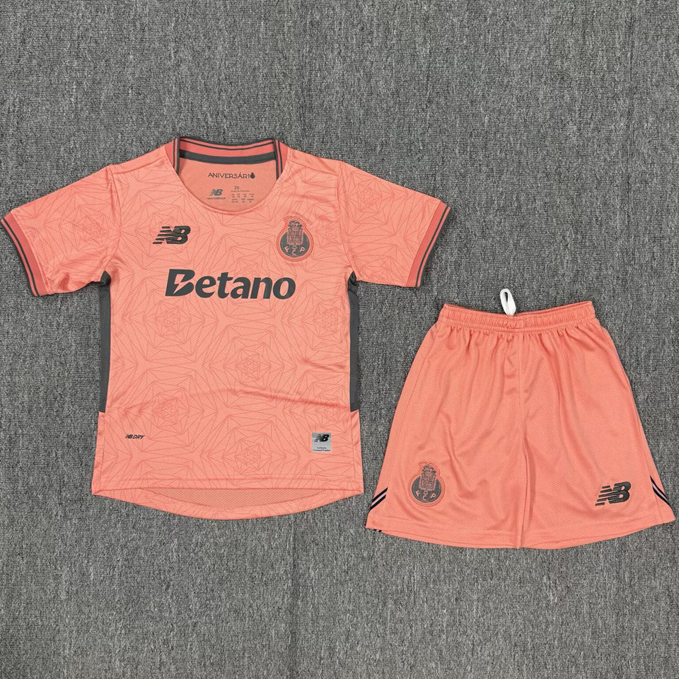 jersey 2025/26 porto visitante manga corta niño