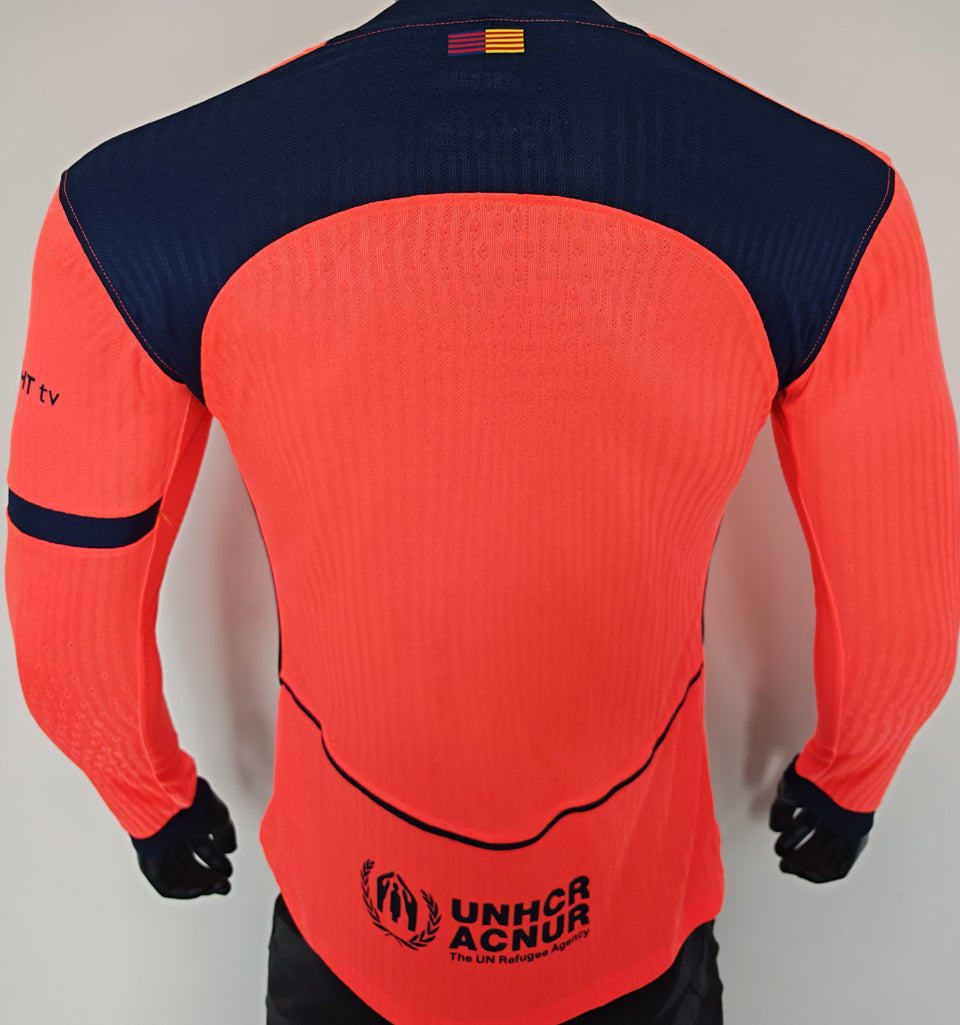 jersey 2025/26 barcelona tercero manga larga versión jugador