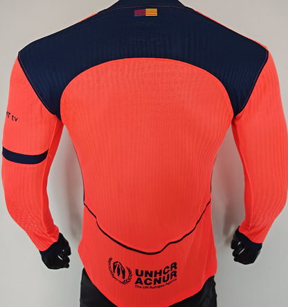 Jersey 2025/26 Barcelona Tercero Manga larga Versión Jugador