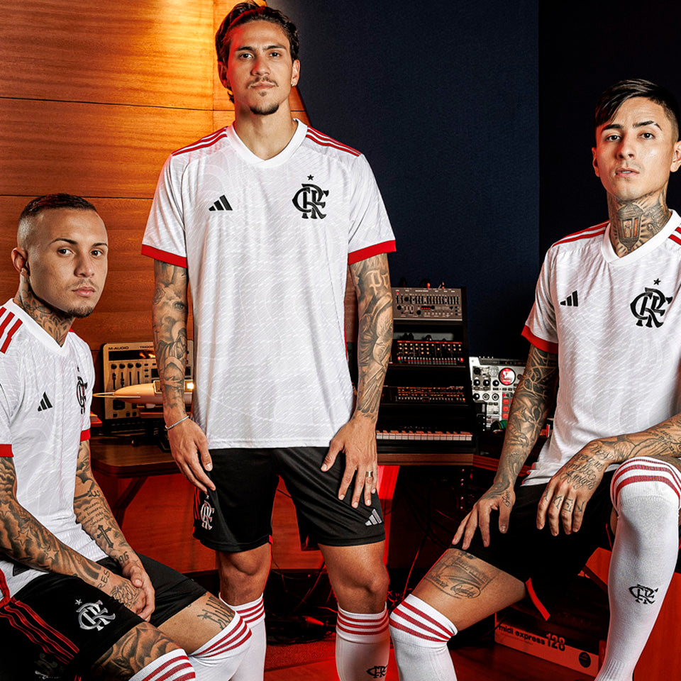 jersey 2024/25 flamengo visitante manga corta versión fan