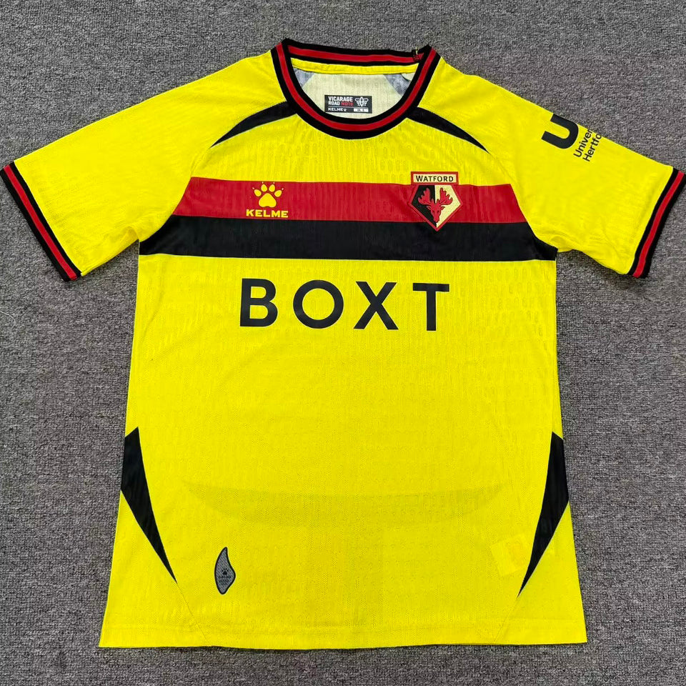jersey 2026/27 watford local manga corta versión fan