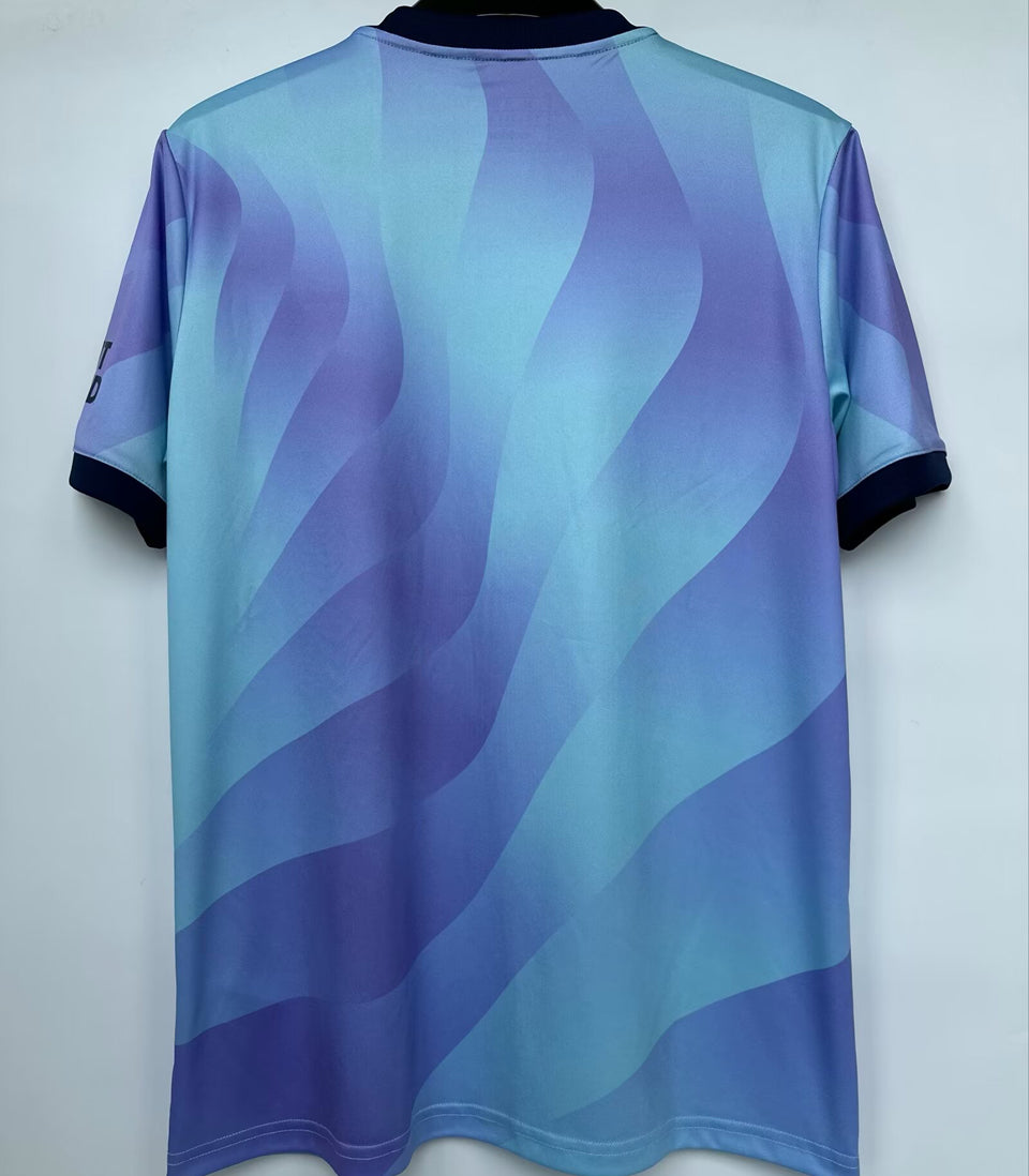 jersey 2024/25 arsenal tercero manga corta versión fan