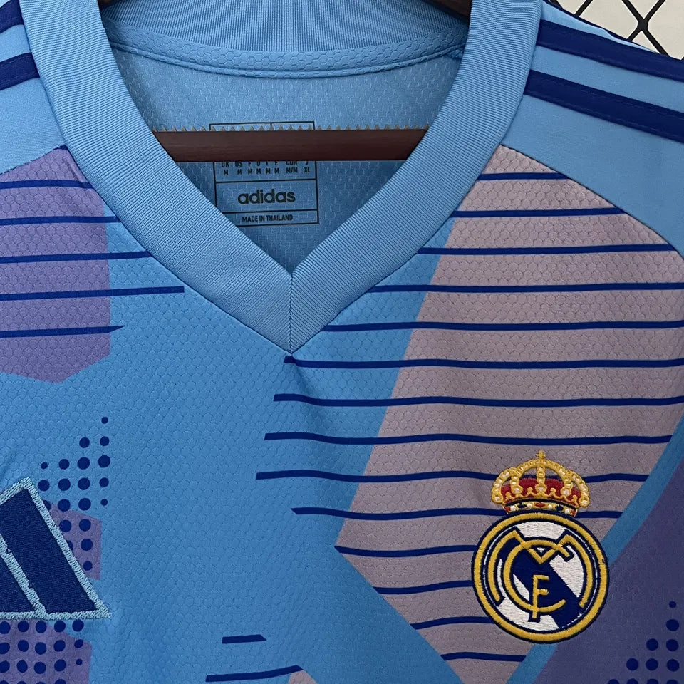 Jersey 2024/25 Real Madrid Portero Manga corta Versión Fan