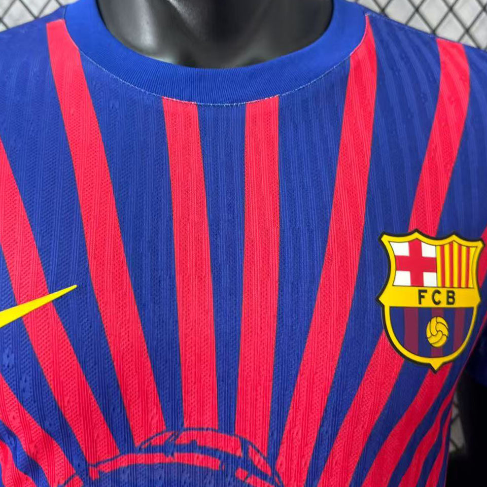 jersey 2025/26 barcelona especial manga corta versión jugador