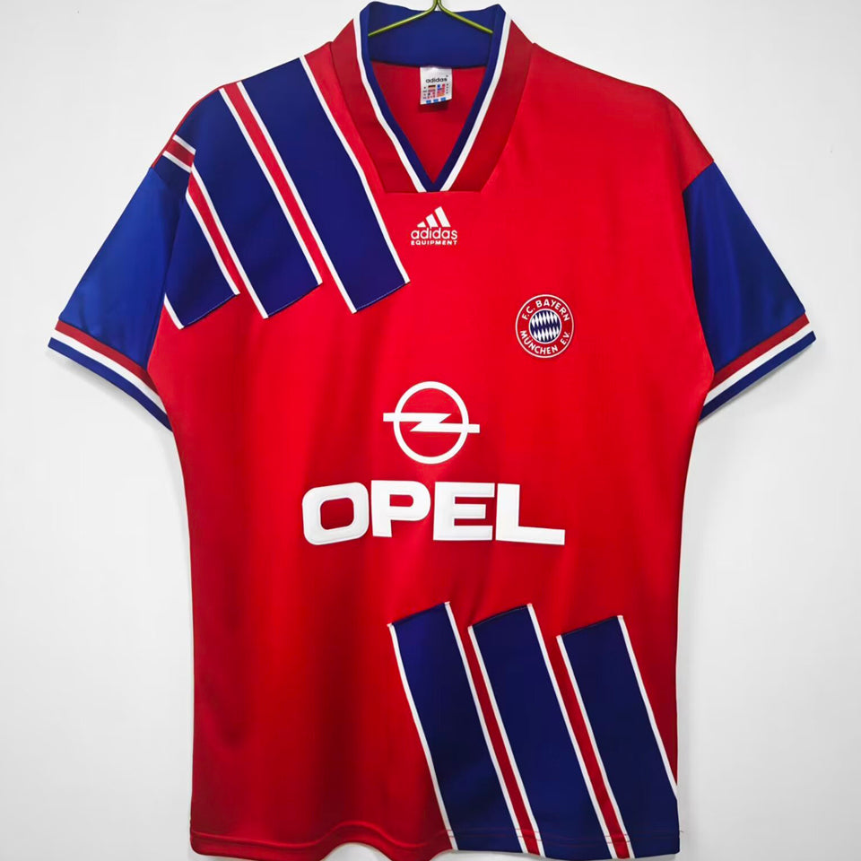 jersey 1993/95 bayern munich local manga corta versión fan retro