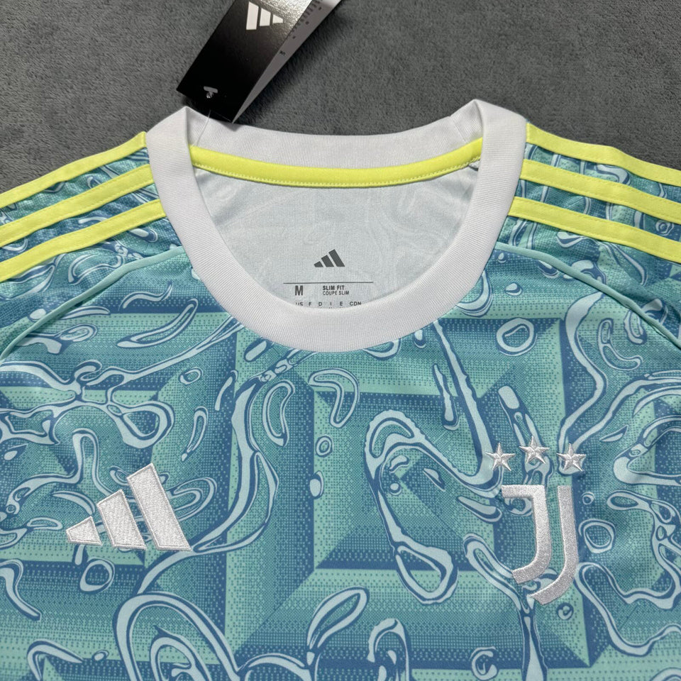 jersey 2025/26 juventus visitante manga corta mujer