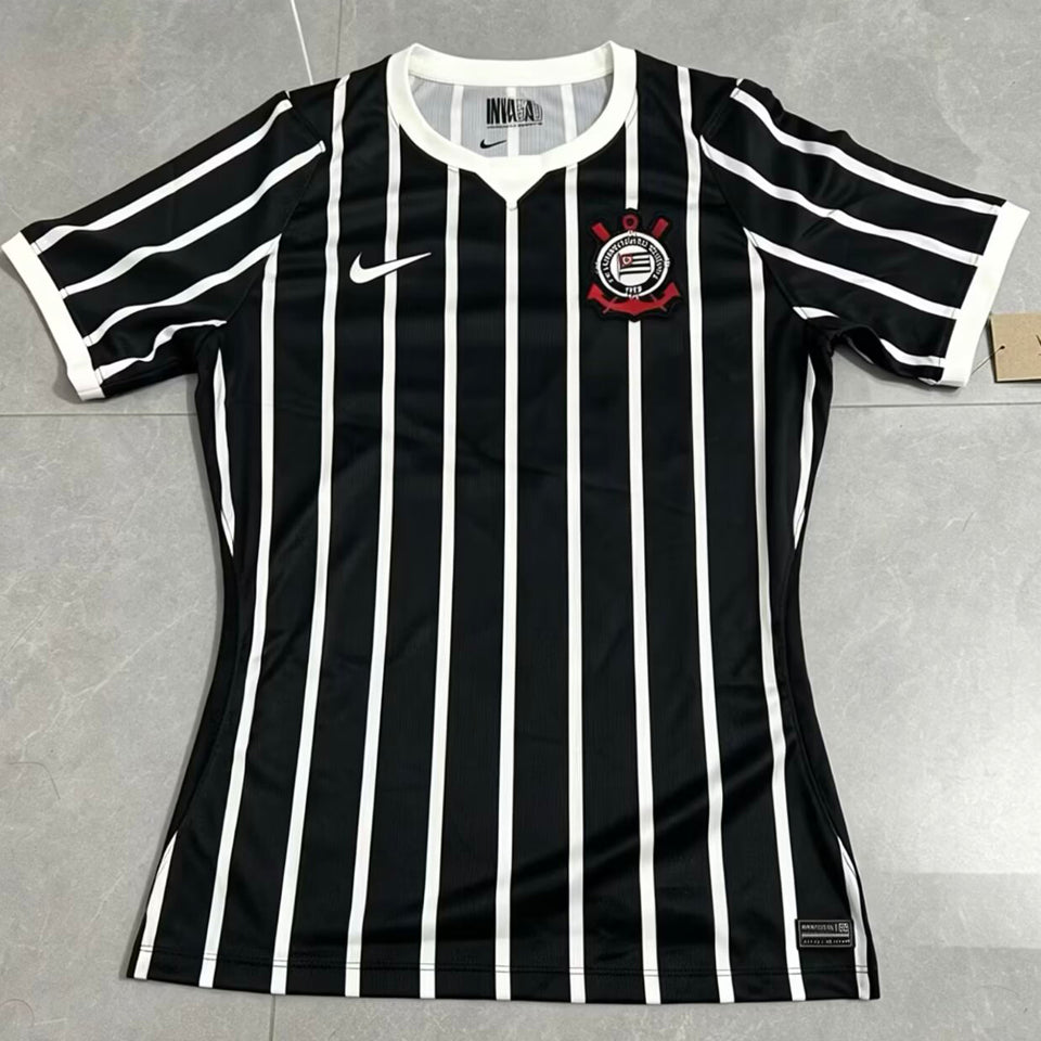 jersey 2026/27 corinthians visitante manga corta mujer