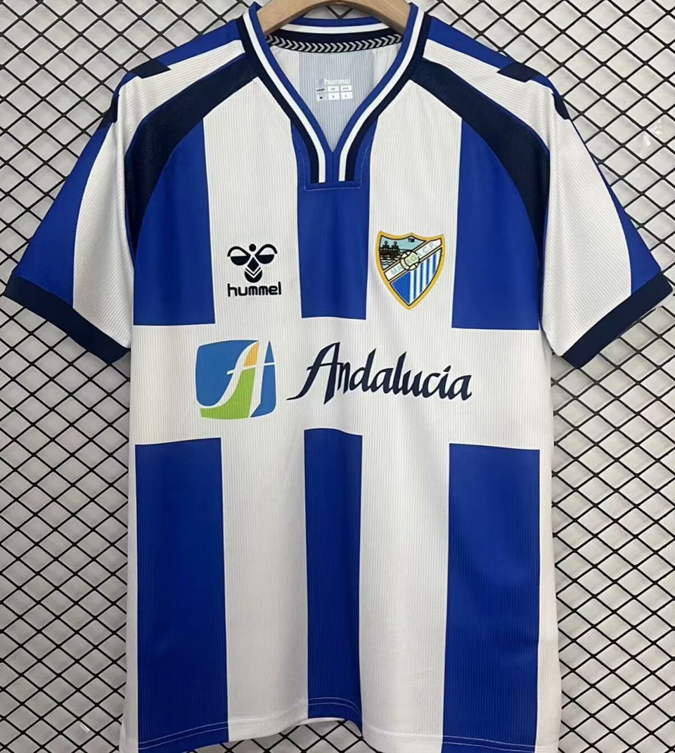 jersey 2025 malaga especial manga corta versión fan