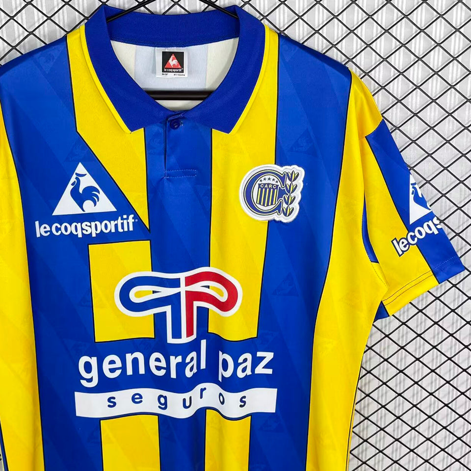 jersey 1995/1997 rosario central local manga corta versión fan retro