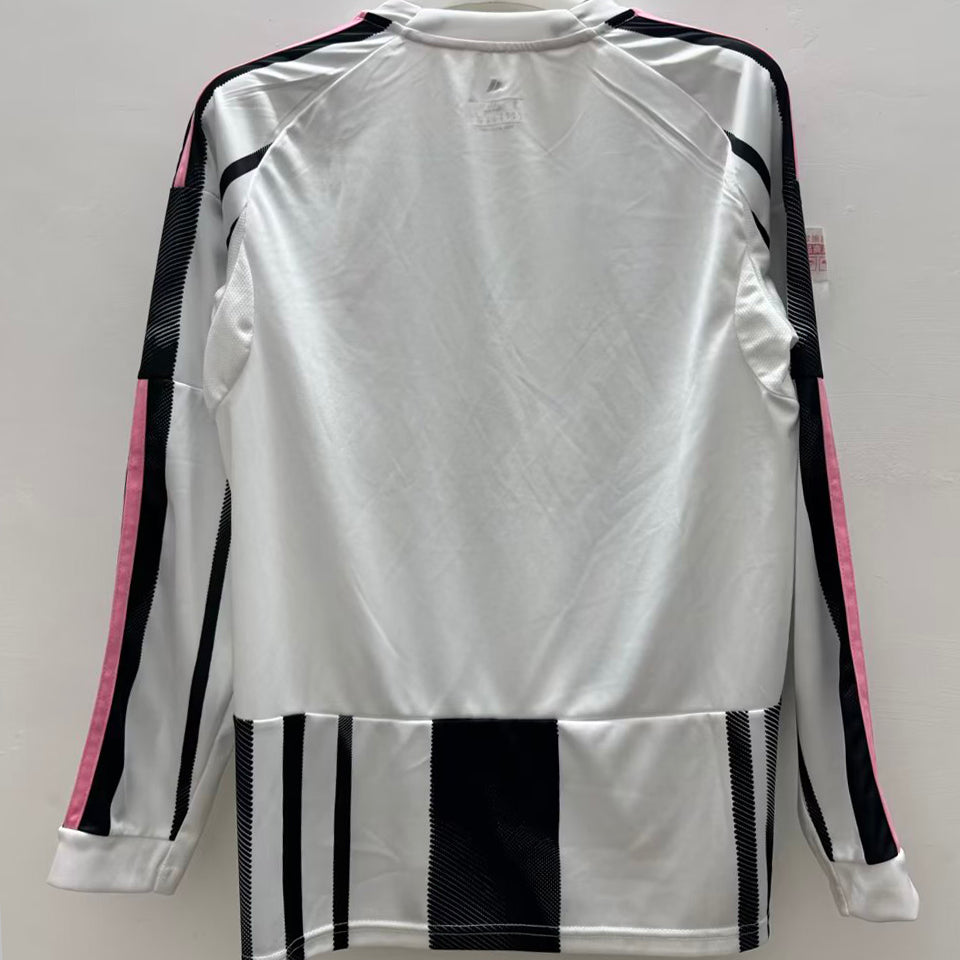 jersey 2025/26 juventus local manga larga versión fan