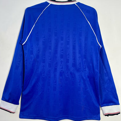 Jersey 1986 Manchester United Tercero Manga larga Versión Fan Retro