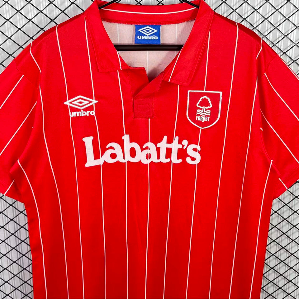 jersey 1993/1994 nottingham local manga corta versión fan retro