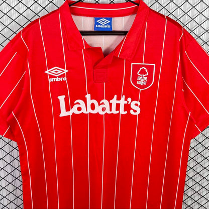 Jersey 1993/1994 Nottingham Local Manga corta Versión Fan Retro