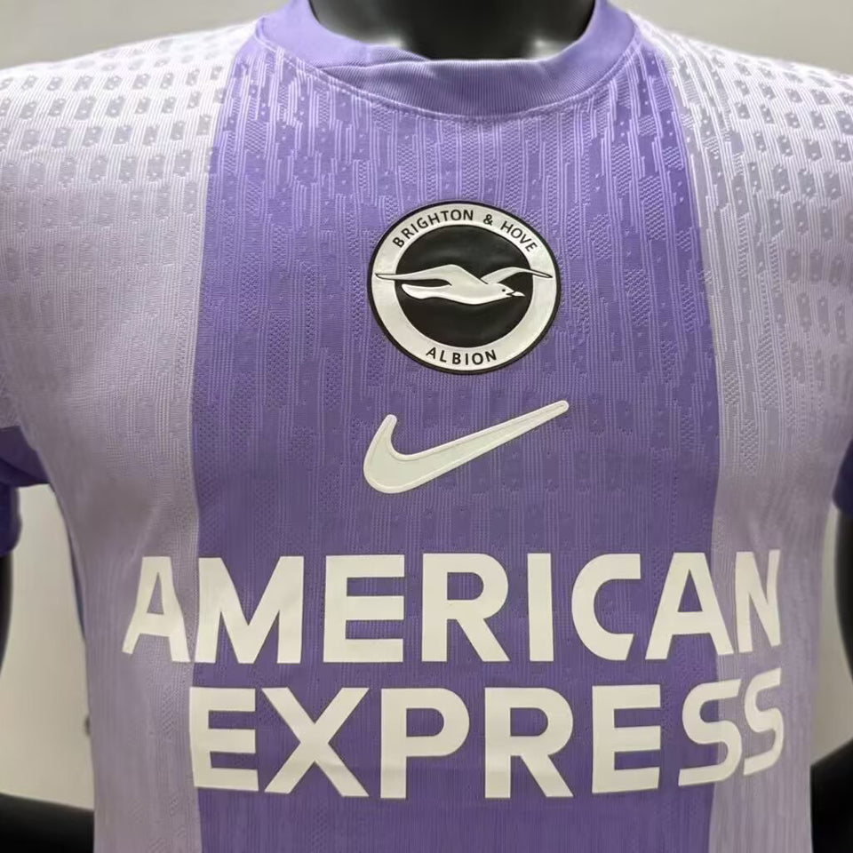Jersey 2025/26 Brighton Visitante Manga corta Versión Jugador