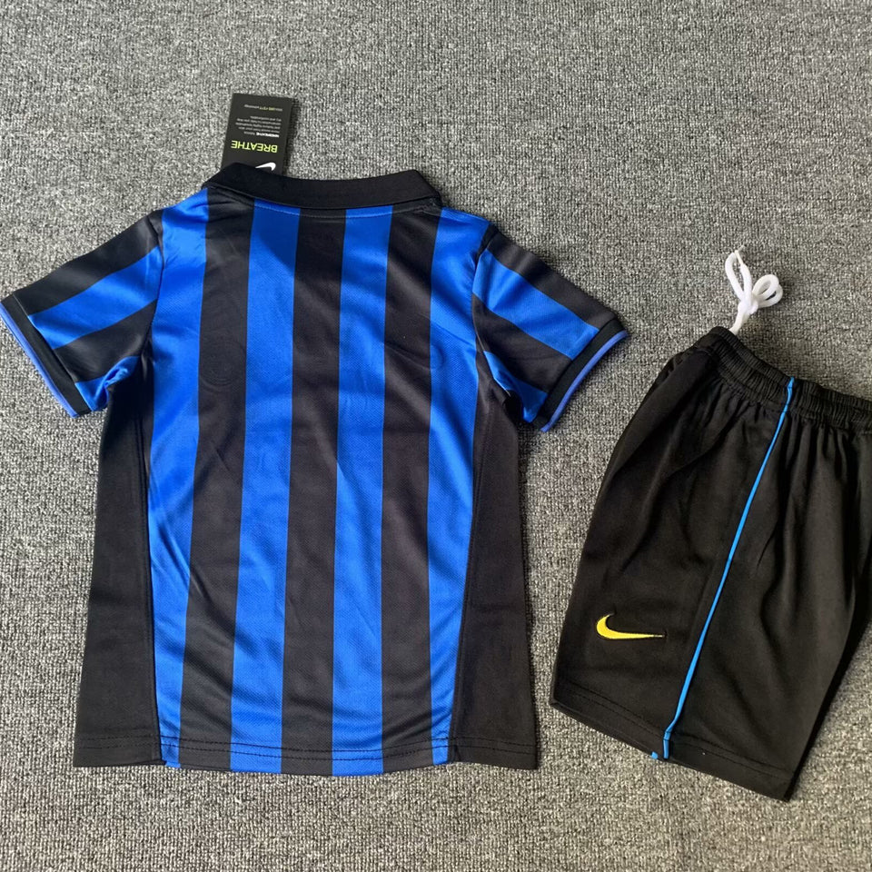 jersey 1998/99 inter milan local manga corta niño retro