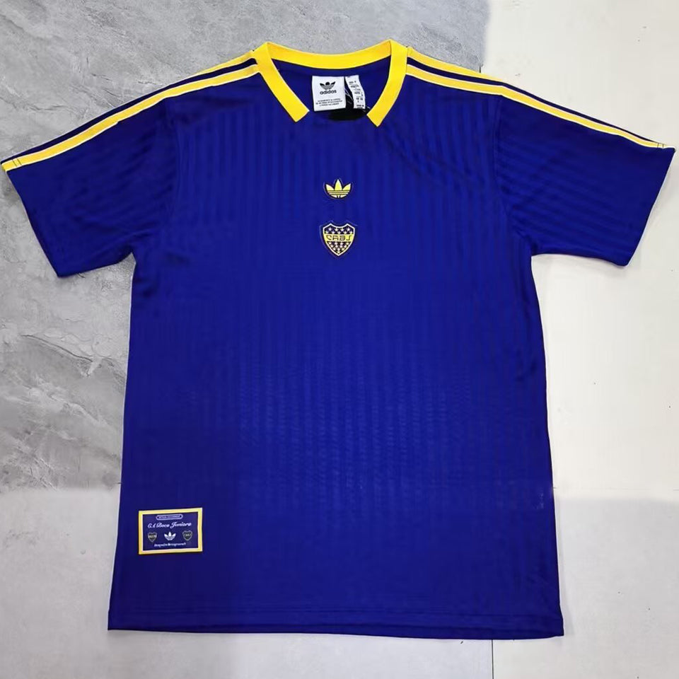 jersey 2025/26 boca especial manga corta versión fan retro