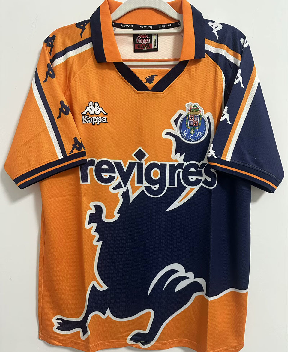 Jersey 1997/1999 Porto Visitante Manga corta Versión Fan Retro