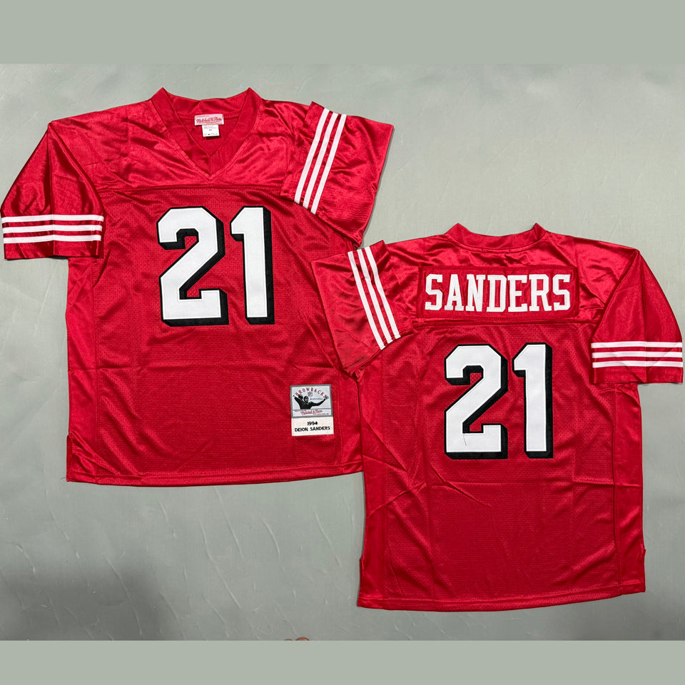jersey 2121 san francisco 49ers nfl retro