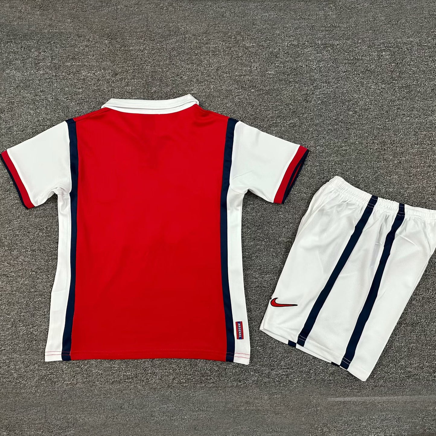 jersey 1998/1999 arsenal local manga corta niño retro